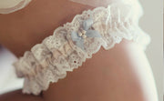 Wedding garters made in the UK