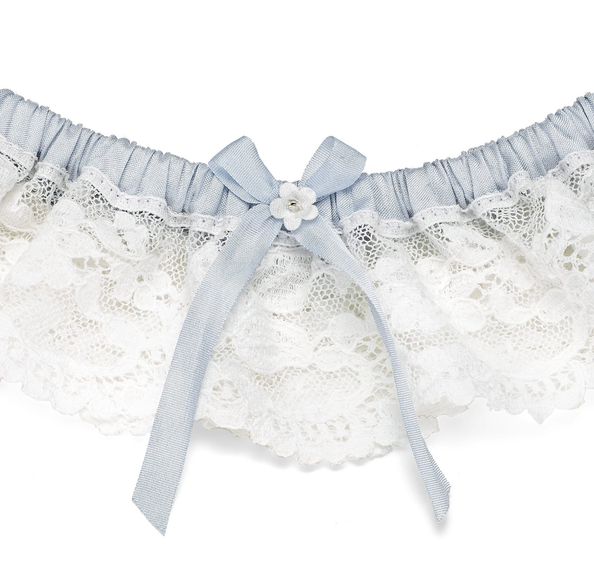 Wedding garters handmade in Truro, Cornwall