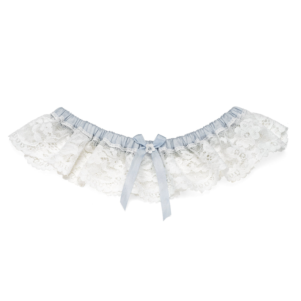 Nottingham lace wedding garters, handmade in the UK, Truro, Cornwall