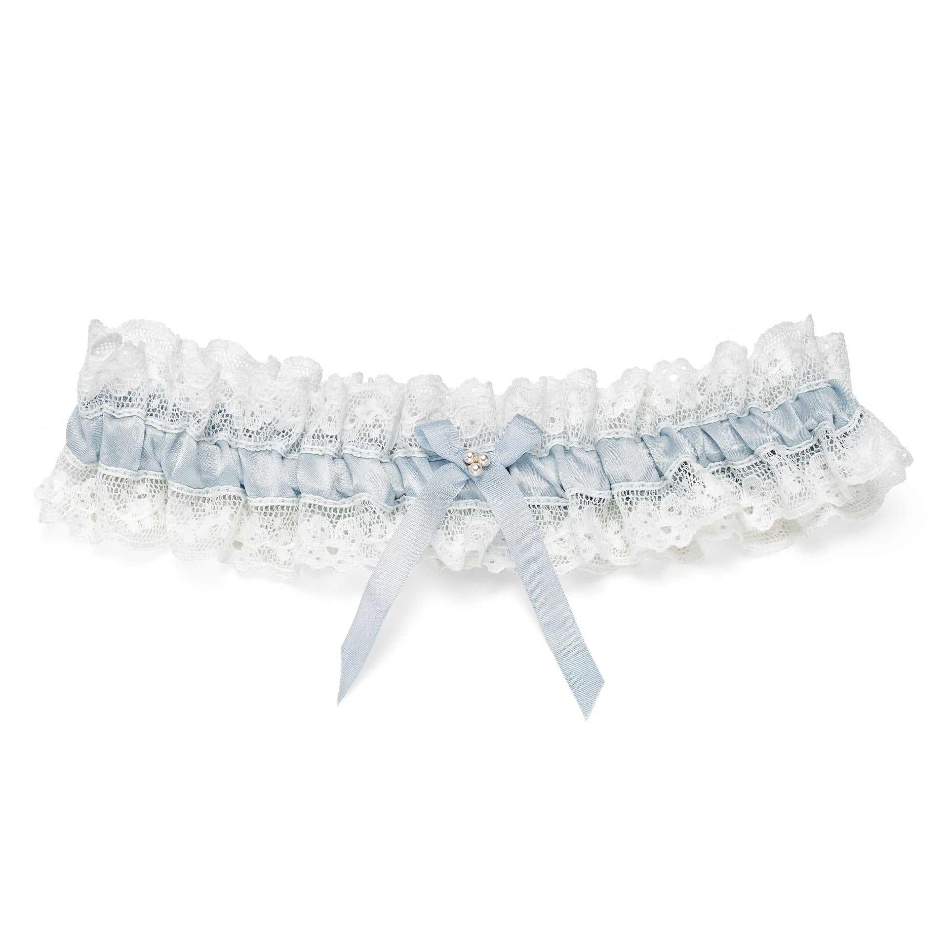 Silk wedding garters UK Nottingham lace garters, handmade in Truro Cornwall