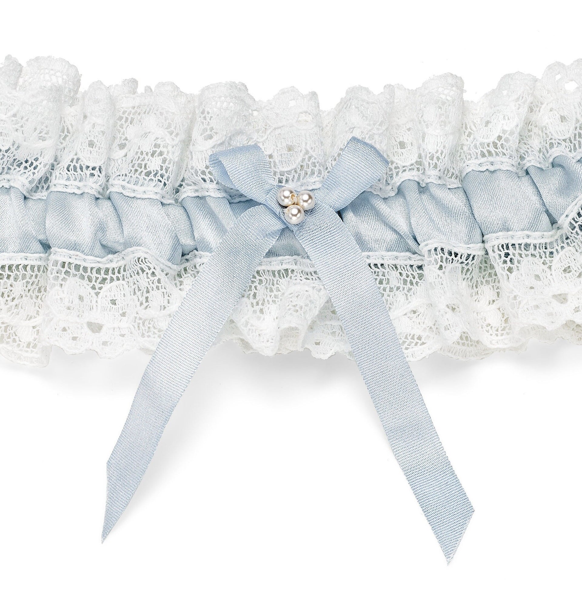 Wedding garters handmade in Truro Cornwall, Wedding garters made in the UK