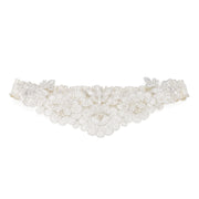 French lace wedding garter, handmade n Truro, Cornwall, UK
