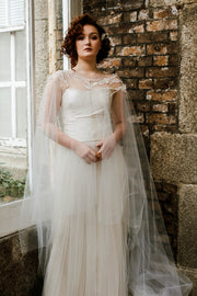 Bridal capes UK Wedding cape handmade in Truro Cornwall UK