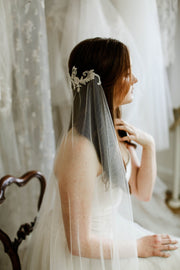Soft tulle wedding veil,  handmade n Truro, Cornwall, UK