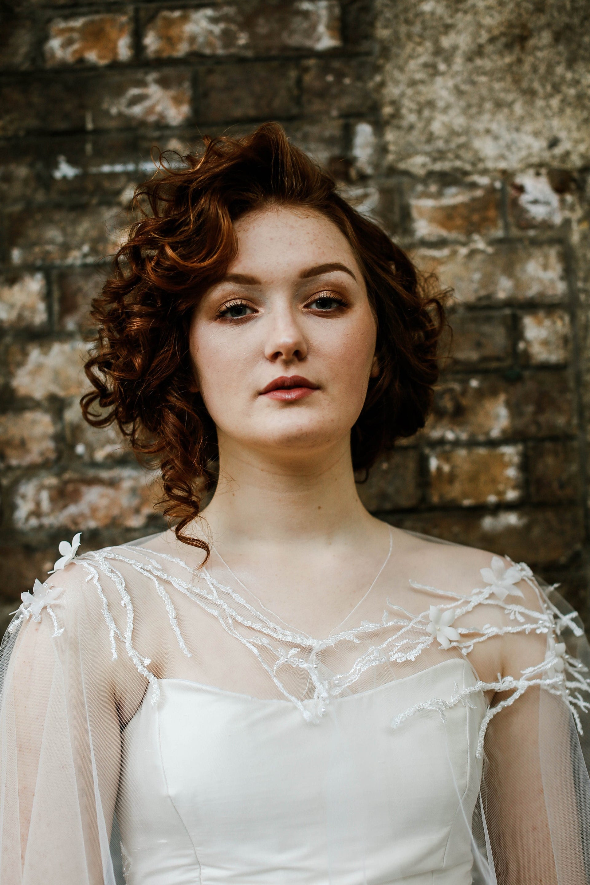 Bridal capes Cornwall UK