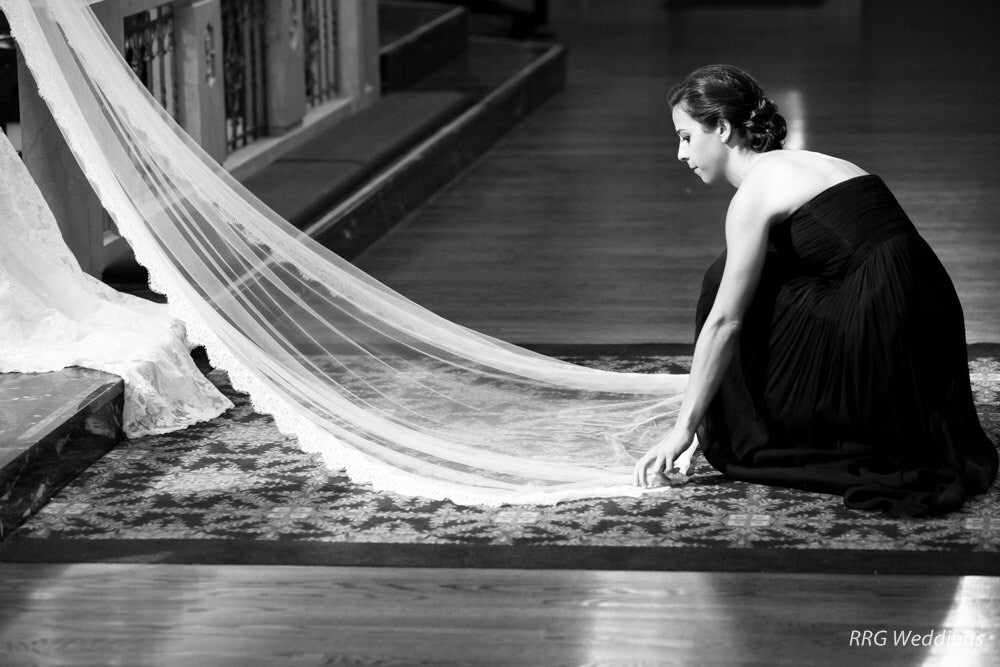 Wedding veils handmade in Cornwall UK