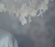 Couture lace wedding veils Truro Cornwall UK