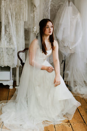 Bespoke wedding veil Cornwall